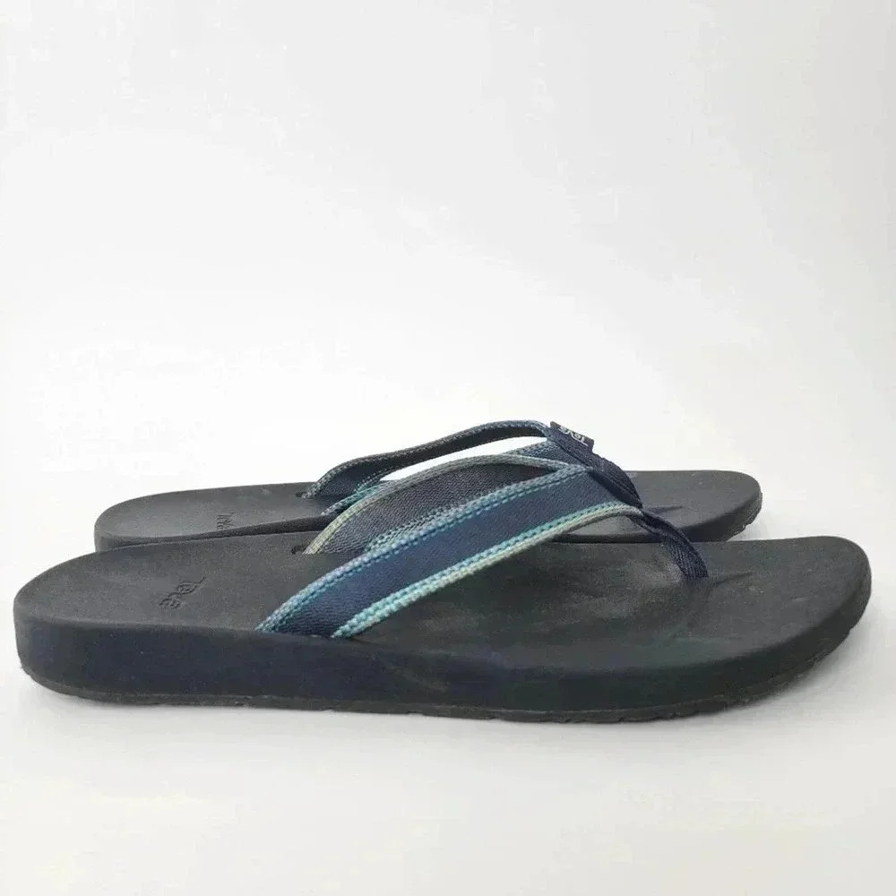 Teva Azure Flip Flop Sandals - 10 - Picture 3 of 10